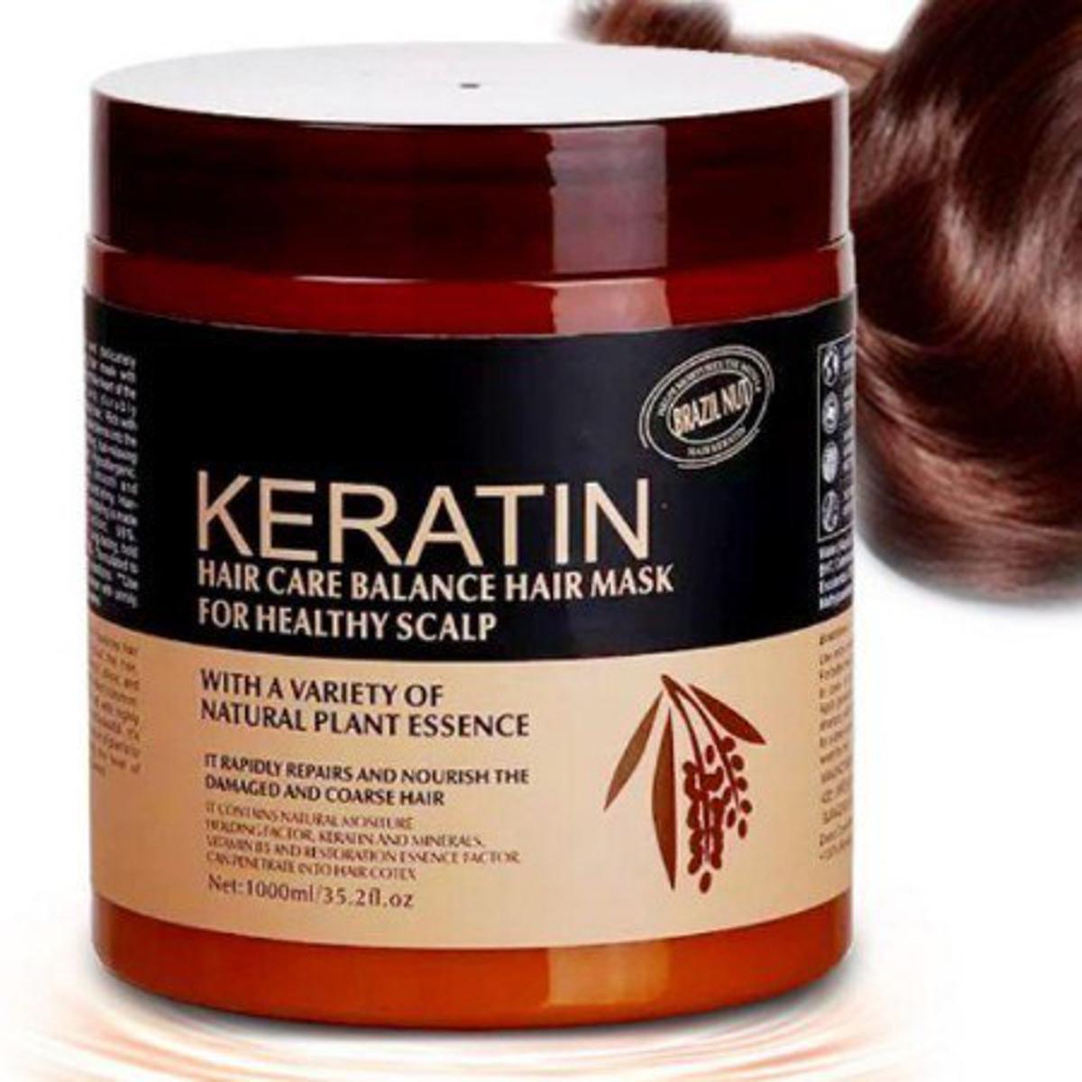 Keratin Hair Mask Keratin Hair Treatment Straighten Hair For Hair 500 ML