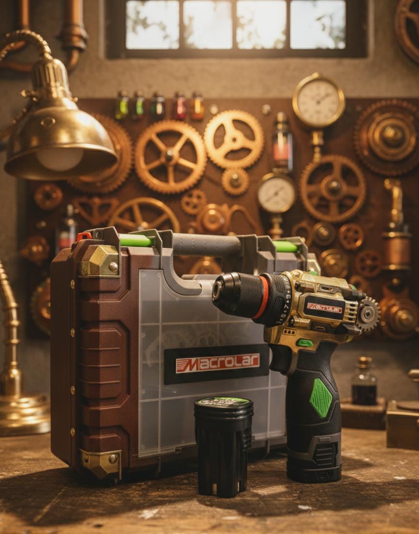 Macrolar Precision Drill: Power, Portable, Professional