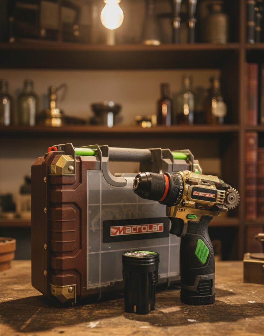 Macrolar Precision Drill: Power, Portable, Professional